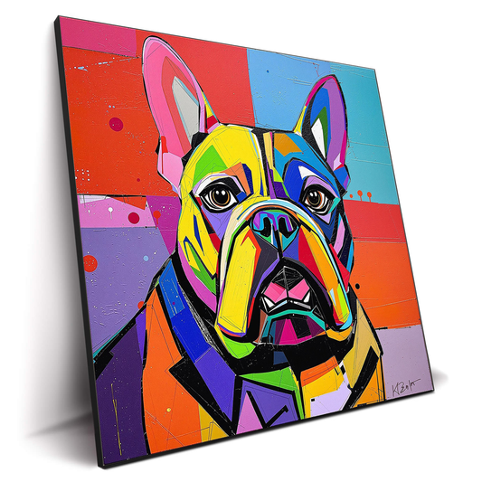 French Bulldog Pop Art